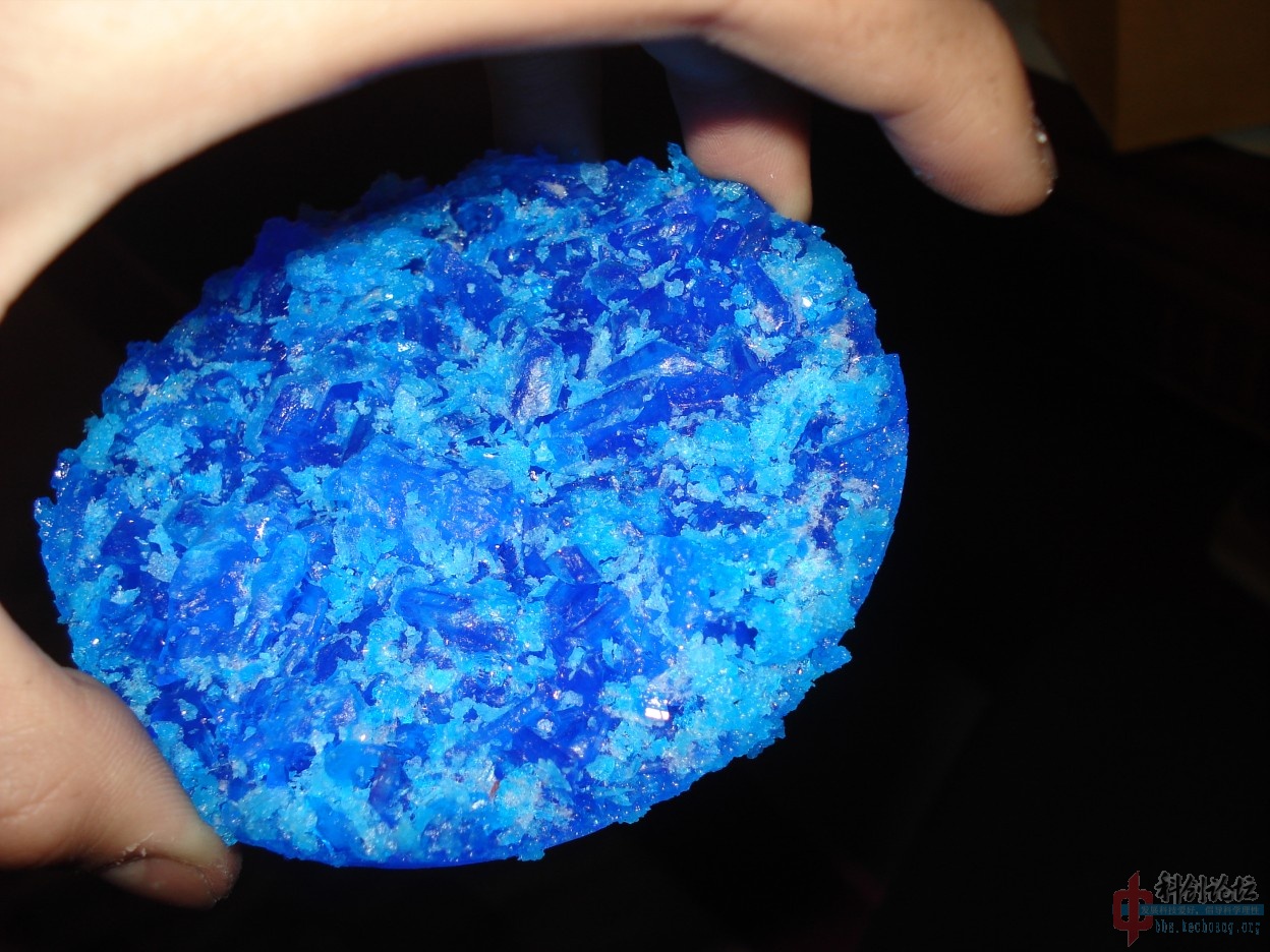 奇怪的硫酸铜晶体