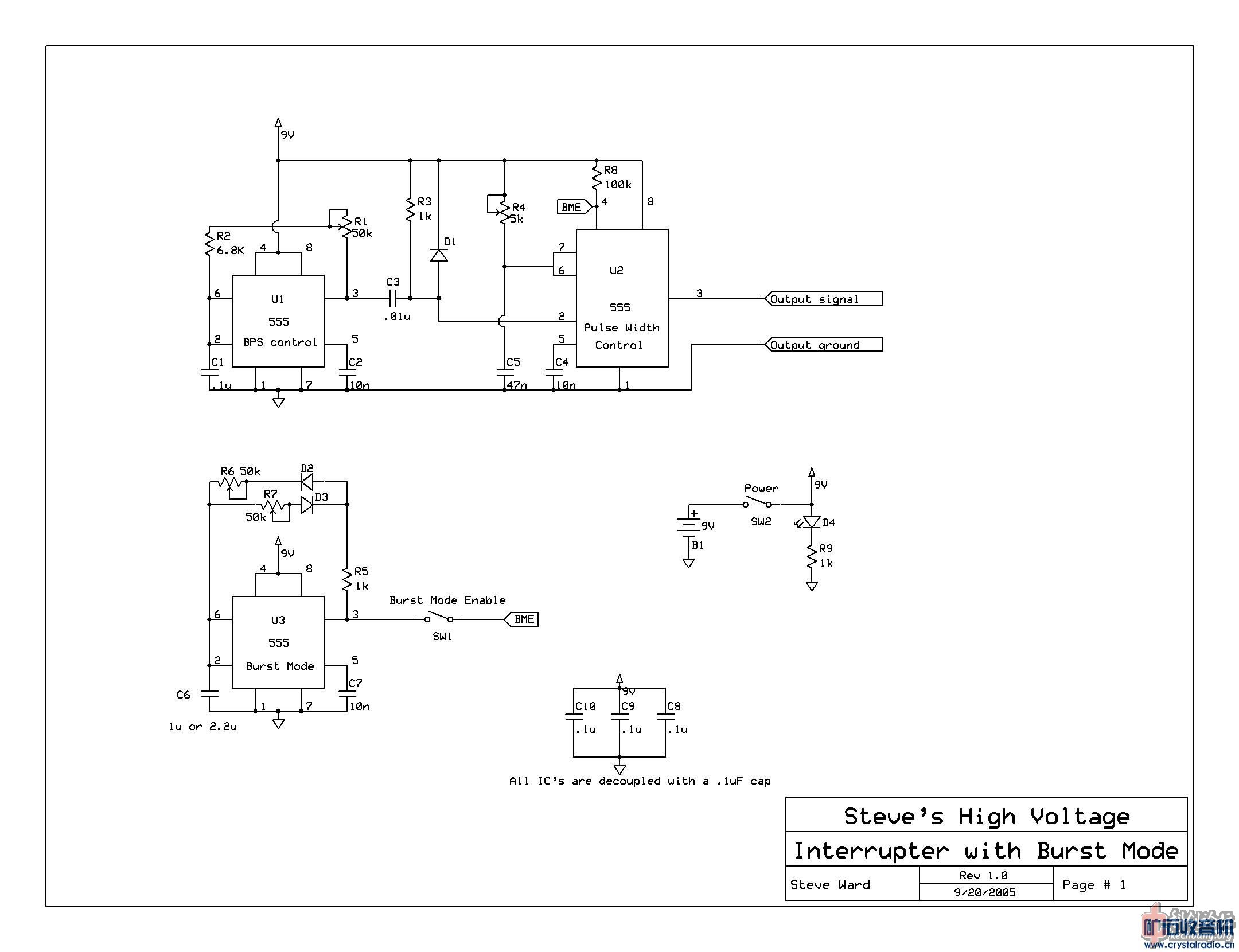 现有各种sstc电路图欢迎补充研究开发
