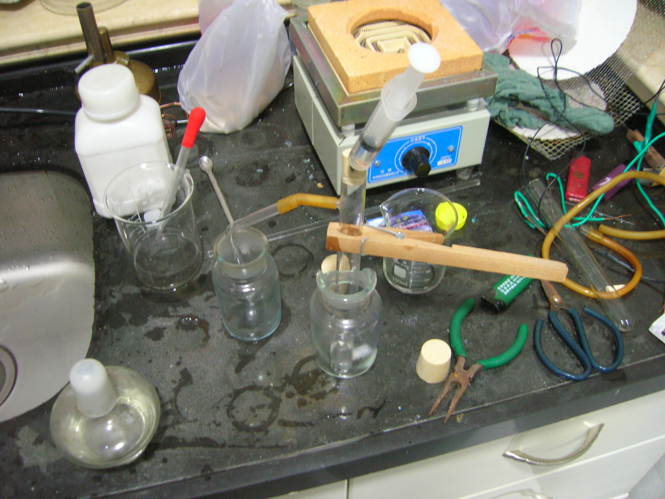 二氧化氮的制取