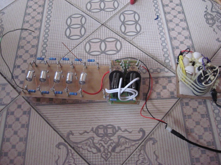 发个5级马克思电弧发生器