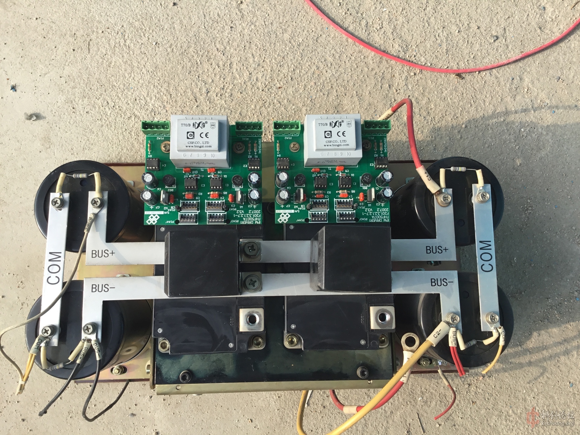 发一些成品igbt全桥逆变器图片