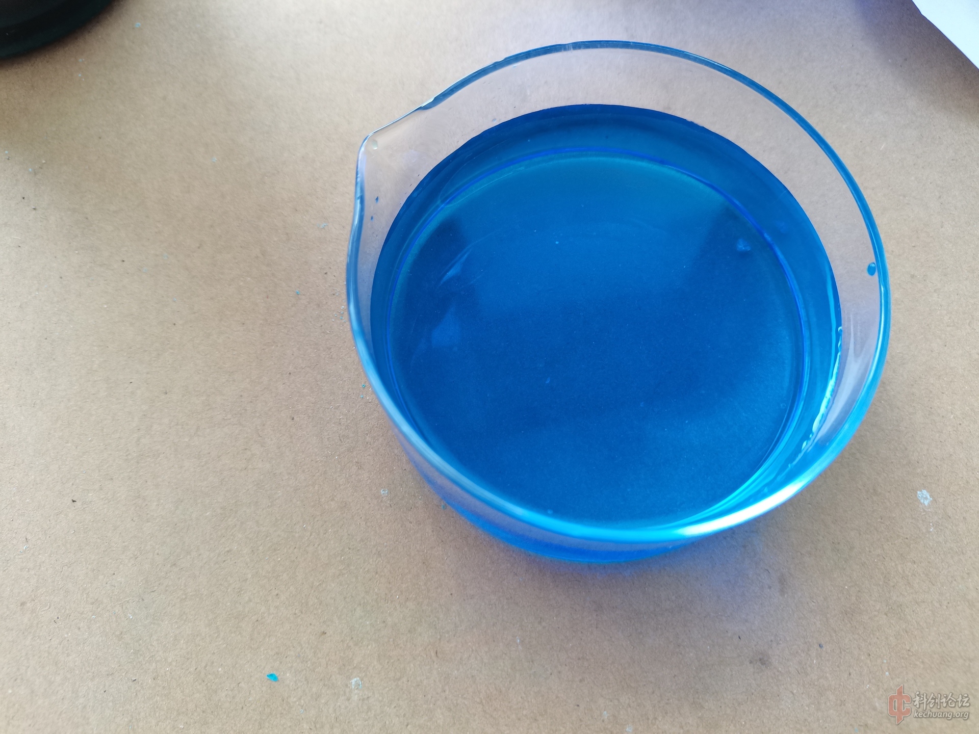 所以我选择配置的是硫酸铜热不饱和溶液,而不是饱和溶液